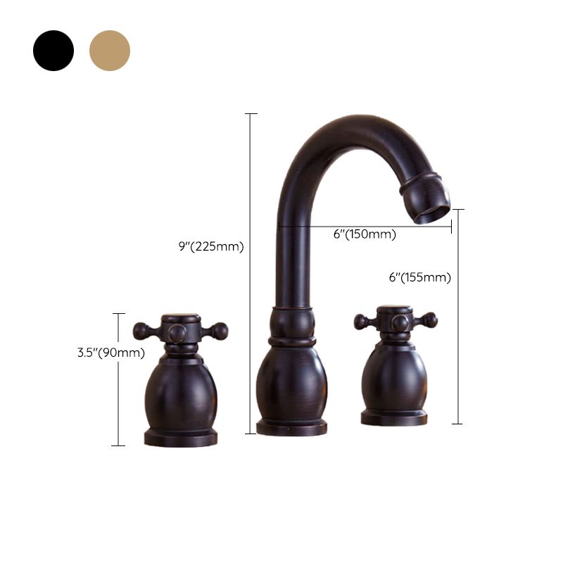 Widely Used Bathroom Faucet 3 Hole Round Sink Faucet