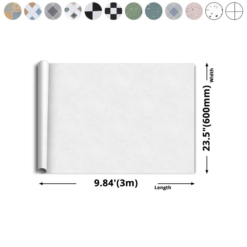 Modern waterproof PVC mosaic tile for kitchen backsplash scratch-resistant