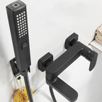 Modern Wall-Mounted Bathtub Faucet Trim Metal Single-Lever Bathtub Faucet Trim
