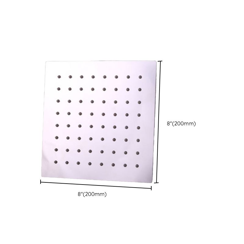 Metal Fixed Shower Head Modern Bathroom Ceiling Mount Shower Head