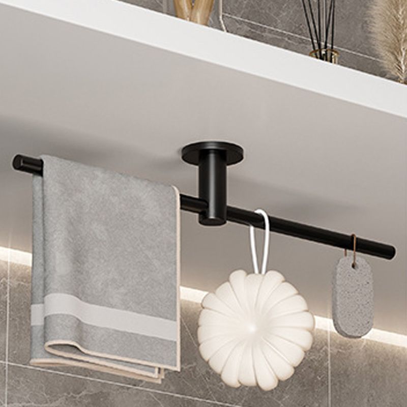 2-piece modern bathroom accessory set towel bar made of stainless steel