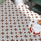 Peel and Stick Vinyl Flooring PVC Sample Vinyl Flooring with Square Edge