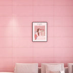 Glam Wall Covering Peel and Stick Texture Effect Design Square Wall Panel