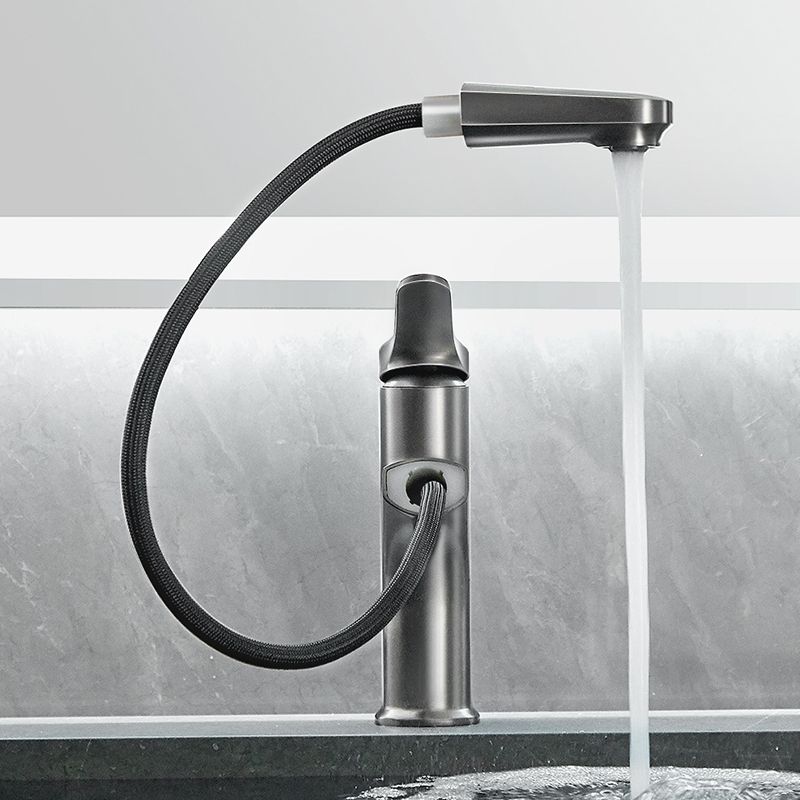Simplicity Brass Sink Faucet Low Arc Single Color Centerset Vanity Faucet for the Bathroom