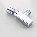 Industrial Wall Mounted Bathroom Faucet Handle Solid Brass Fitting