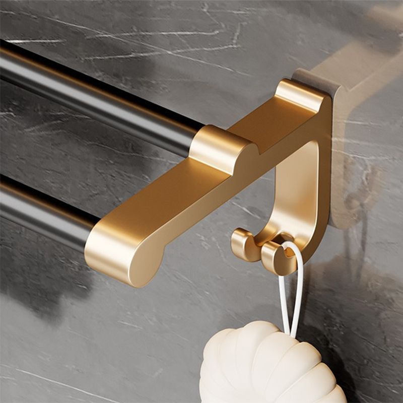 Modern black bath accessory set towel bar bathroom accessory set
