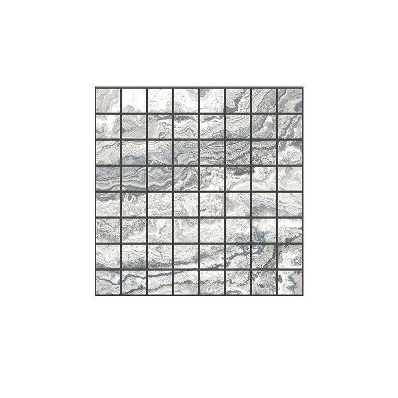 Mosaic Tile Peel and Stick Tile PVC 3D Kitchen Backsplash Peel and Stick Wall Tile