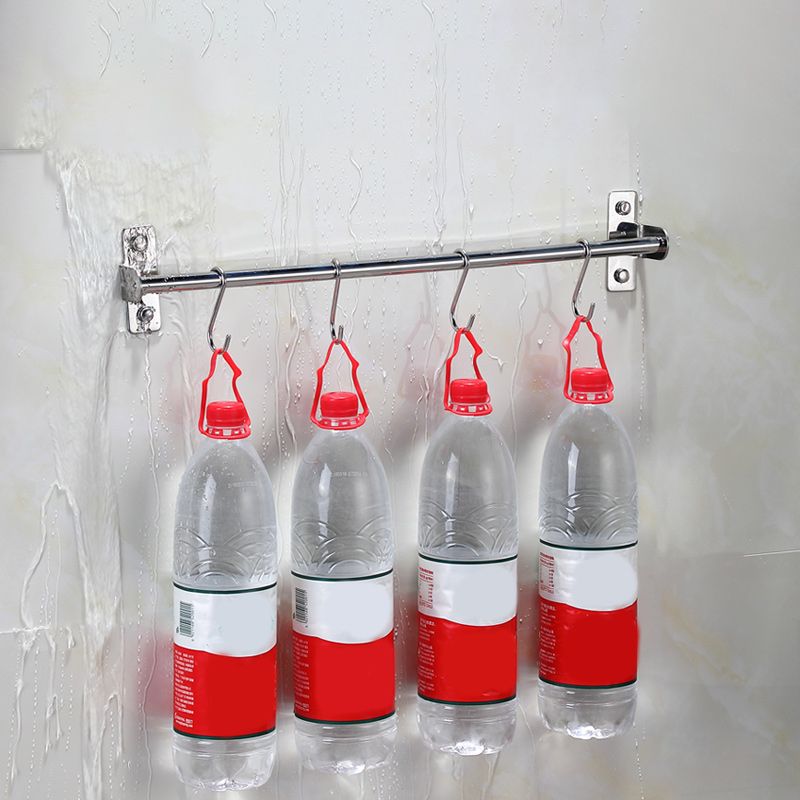 3-piece stainless steel bathroom accessory set Modern chrome object stand