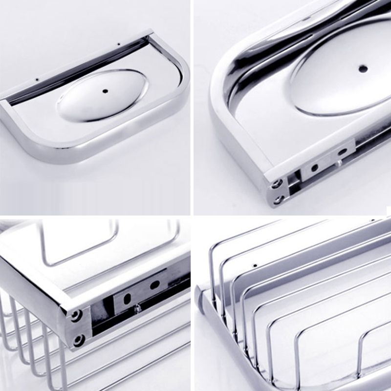 Modern Stainless Steel Bathroom Fixtures Set Towel Bar Bathroom Shelf Bathroom Accessory Set