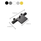 Contemporary Fixed Bathtub Faucet Wall Mounted Waterfall Bathtub Filler