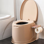 Floor-mounted All-in-One Toilet Contemporary Plastic Flush Toilet