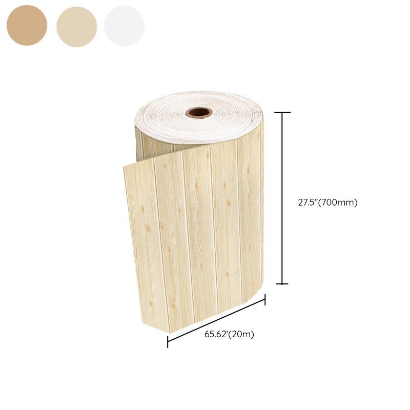 Modern Pearl Wainscoting PVC Wall Access Panel Peel and Stick Foam Trim