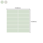 Peel and stick tiles Waterproof plastic rectangular peel and stick tile for the kitchen 2-pack