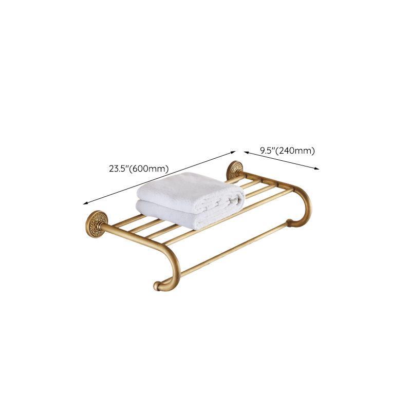 Traditional Bathroom Accessory Set Gold Paper Holder Bathroom Set