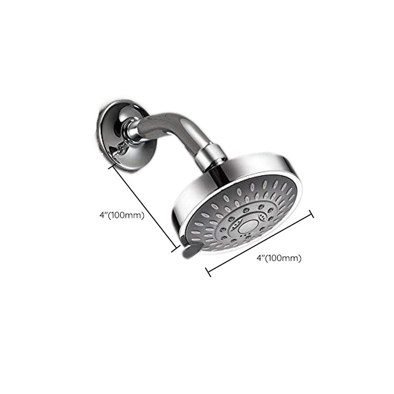 Contemporary Style Handheld Shower Wall Mount Round Shower