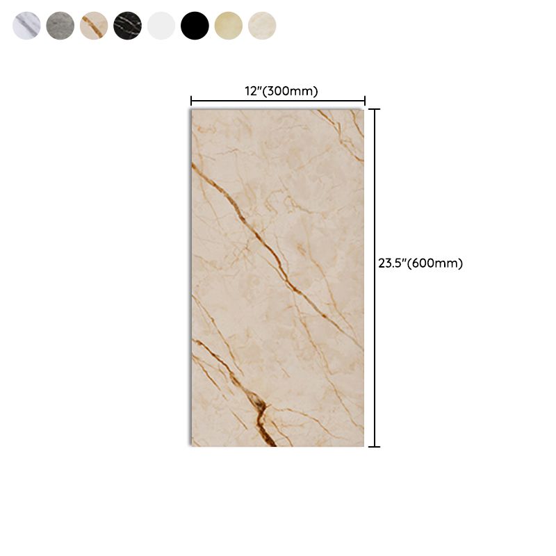 PVC Wall Panel Rectangle Waterproof Wall Cladding for the Living Room