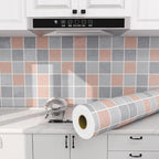 Modern mosaic tiles waterproof peel-and-stick tiles over tiles for the kitchen