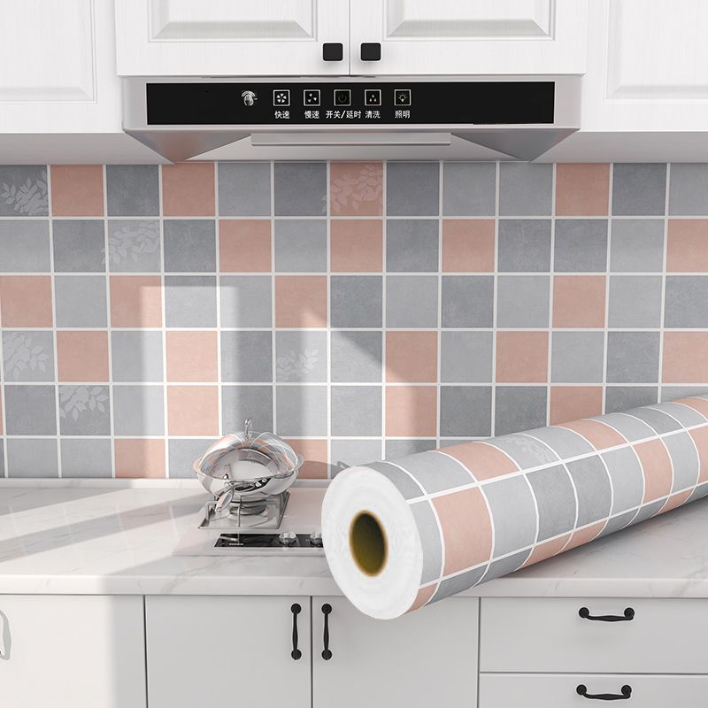 Modern mosaic tiles waterproof peel-and-stick tiles over tiles for the kitchen