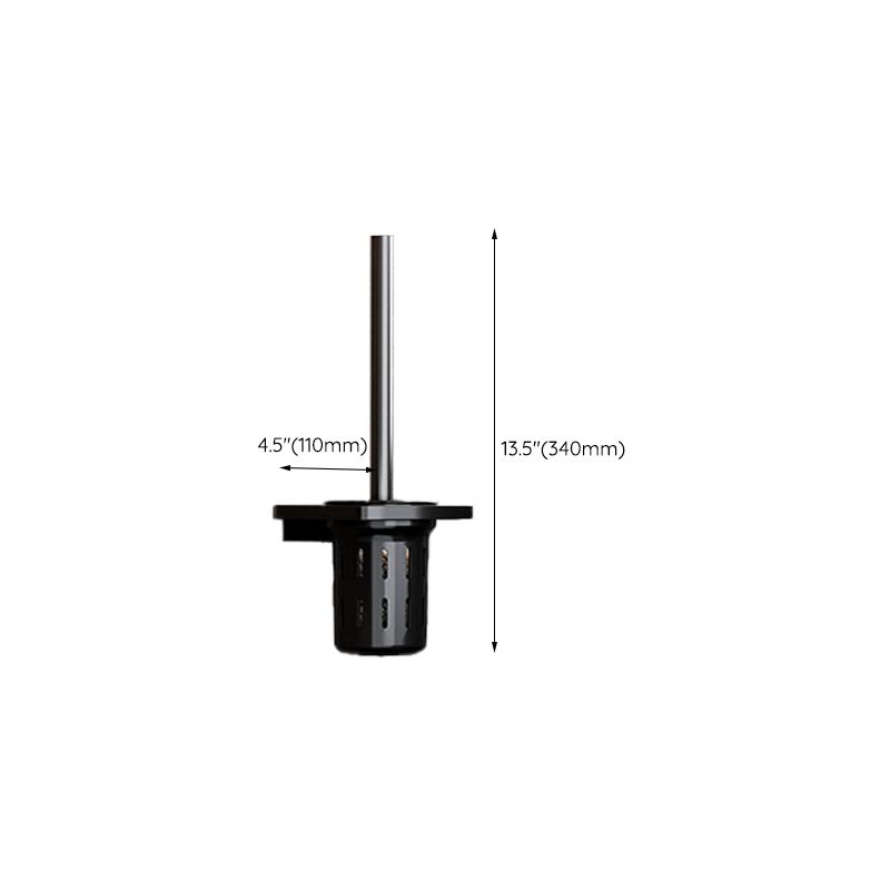 Traditional Aluminum Bathroom Accessories Set Black Bathroom Accessories Kit
