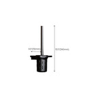 Traditional Aluminum Bathroom Accessories Set Black Bathroom Accessories Kit