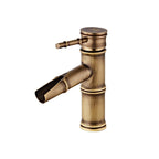 Lever Handle Vanity Faucet Country Low Arc Faucet Single Hole Basin Faucet