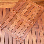 Outdoor Patio Wood Decking Interlocking Plank