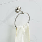 Metal Bathroom Set Traditional Style Nickel Bathroom Accessories Set