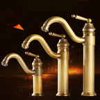 Farmhouse Widely Distributed Bathroom Faucet Vintage Single Hole Sink Faucet