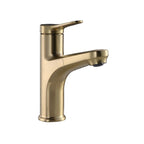Contemporary Basin Faucet Copper Pure Color Single Lever Retractable Basin Faucet