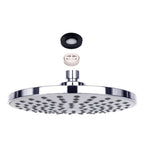 Round Dual Shower Heads Traditional Style Wall Mounted Dual Shower