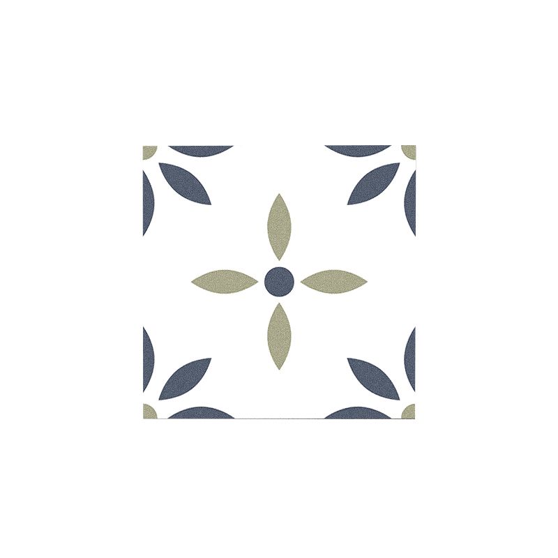 Square Peel & Stick Tile with Pattern Waterproof Tile for Home
