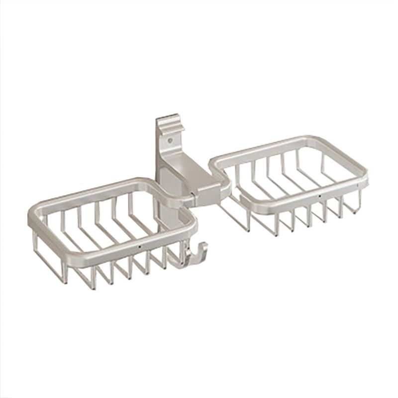 Modern Polished Chrome Bathroom Accessories Set Bath Shelf/Towel Holder/Paper Holder included