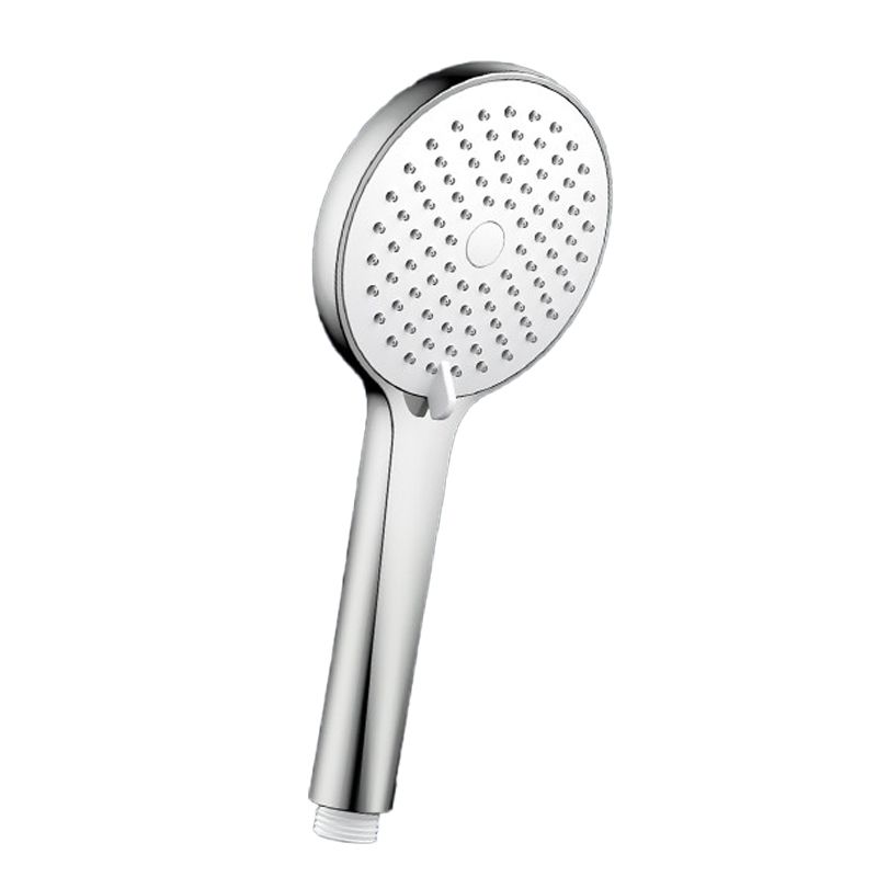 Round Self-Cleaning Handheld Shower Adjustable Water Flow Wall Mounted Hand Shower