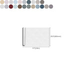 Modern Splash Guard Panels Waterproof Solid Color Peel-and-Stick Wall Covering