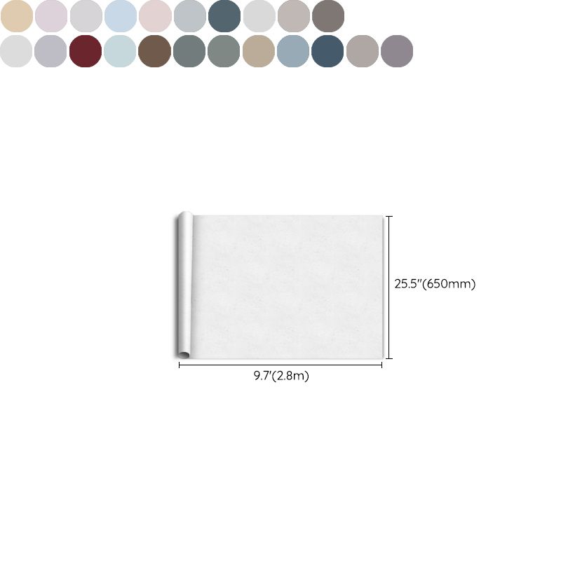 Modern Splash Guard Panels Waterproof Solid Color Peel-and-Stick Wall Covering