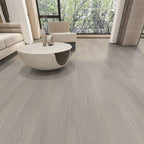 49"x8" width E0 natural solid wood laminate flooring, click-lock, waterproof
