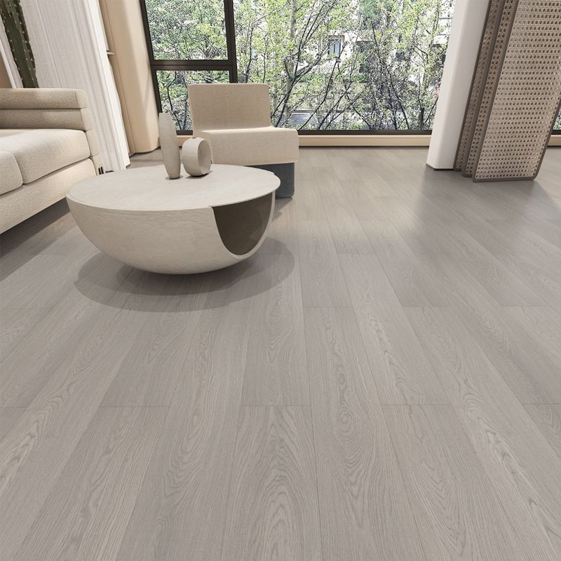 49"x8" width E0 natural solid wood laminate flooring, click-lock, waterproof