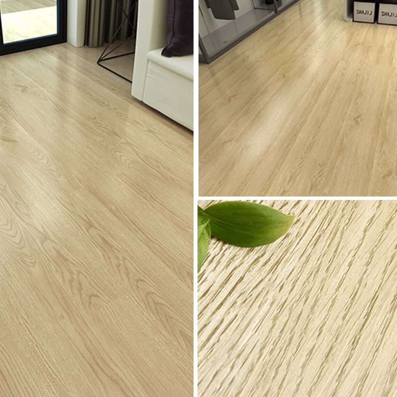 Rectangle PVC Flooring Smooth Peel and Stick Wood Look Vinyl Floor