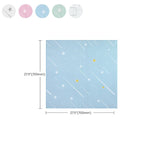Contemporary Wall Ceiling Cartoon Print Peel and Stick Waterproof Wall Panel