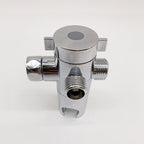 Modern Style Shower Heads Dual Wall Mounted Round Metal Dual Shower
