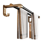 Modern black bath accessory set towel bar bathroom accessory set