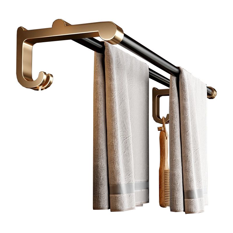Modern black bath accessory set towel bar bathroom accessory set