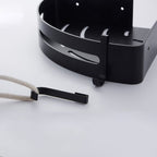 Black Bathroom Set Modern 1/2/3 - Piece Anti-Rust Bathroom Rack