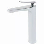 1 Handle Solid Copper Bathroom Sink Faucet Nordic Modern Vanity Faucet with Drain