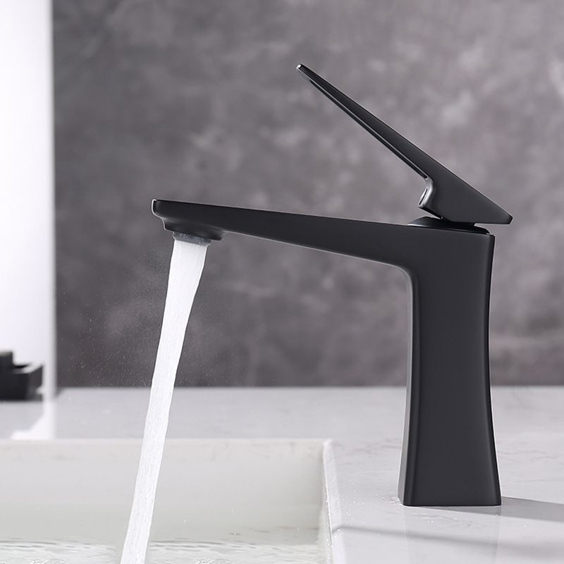 Glam Vessel Sink Faucet Brass Lever Handles with Drain Assembly Sink Mixer