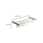 Metal Simple Bathroom Accessories as a Single Piece or in a Set in Gold