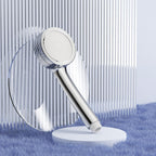 Modern Style Round Handheld Shower Bathroom Metal Wall-Mounted Hand Shower