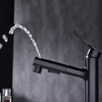 Round Vessel Sink Bathroom Faucet Simple Style Faucet with Brass Material