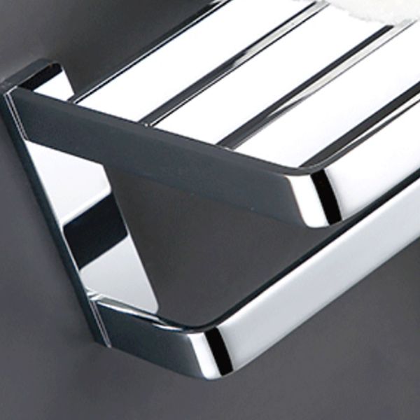 5-piece Bathroom Accessory Set Modern Polished Chrome Bathroom Set