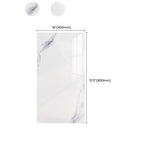 10 Pack PVC Rectangular Peel & Stick Subway Tile Kitchen and Bathroom